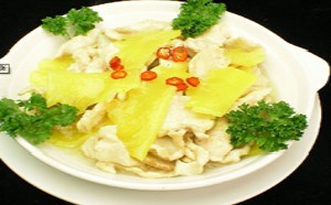 改善孕妇水肿及头昏目花健康营养食谱：水晶菠萝