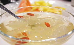 怀孕5个月营养美味食谱：小烧仆锦 扒银耳 金针菇扒小棠菜