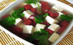 1岁以上宝宝营养食谱 补钙补铁猪血虾皮青菜汤 1岁以上宝宝营养食谱 补钙补铁猪血虾皮青菜汤