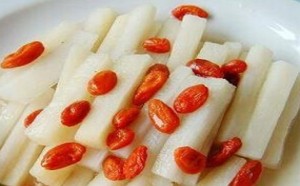 儿童健脾开胃食谱：山药枸杞