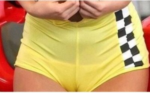 赛场上那些令人尴尬的紧身裤 高清图组