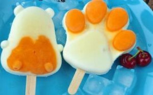 在家自制可爱猫爪奶油雪糕 制作简单方便孩子又爱吃