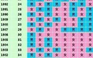 2017年清宫图怎样算虚岁来看生男生女